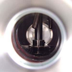 Observation visuel par le verre de regard