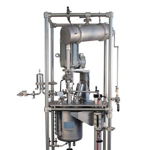 Réacteur sous pression de 20 litres pressure avec reflux sur distillation