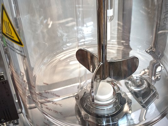 Réacteurs en verre