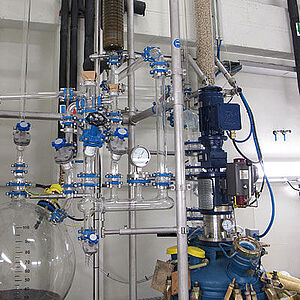 Stirred tank with ATEX agitator