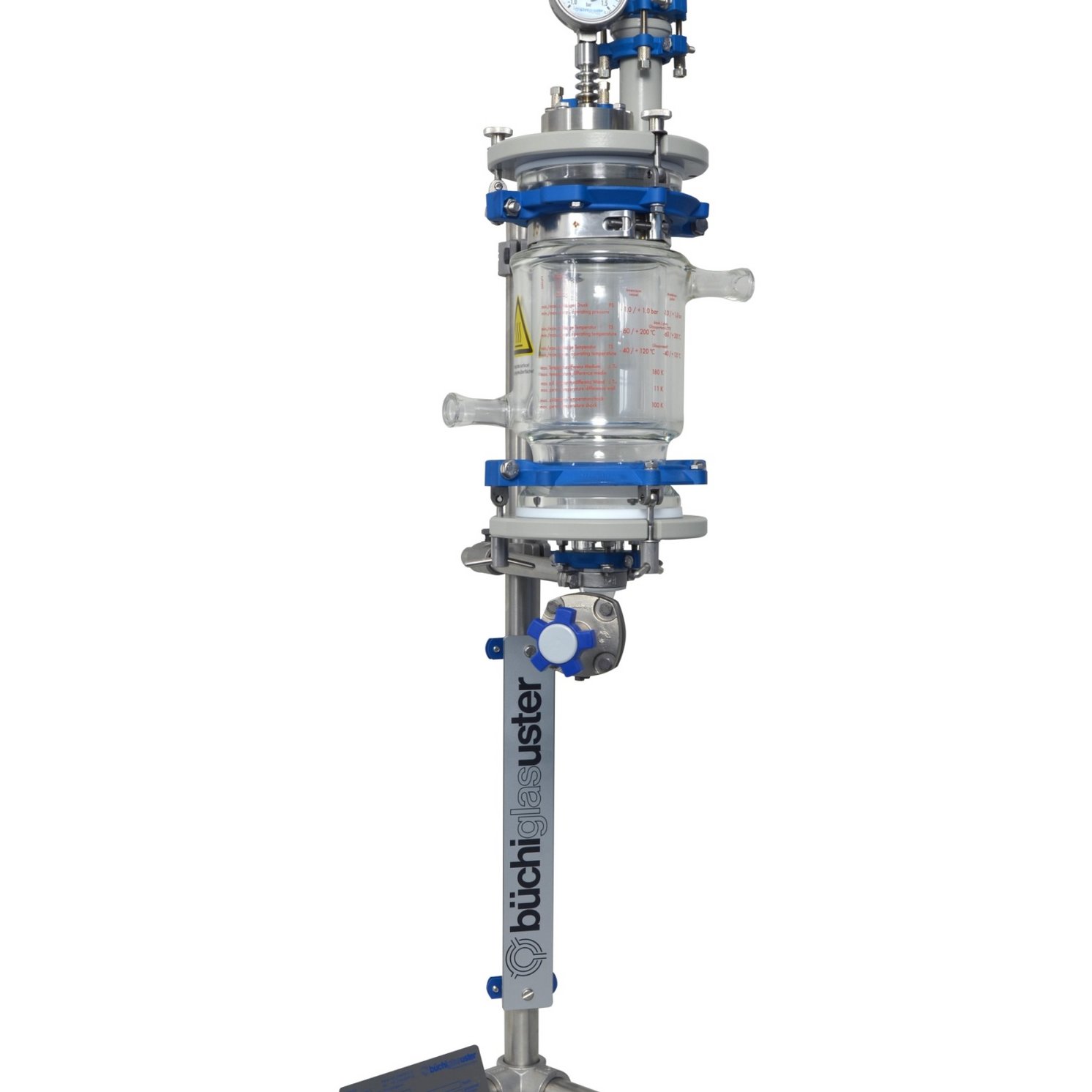 Filtre nutsch pour changement d’échelle cGMP, 2 litres, 2 bar 