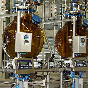 200 l reactors with balance (ATEX)
