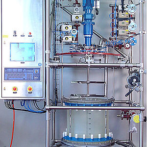 Filtre Nutsch agité entièrement automatique SPPS pour synthèse de peptide 
