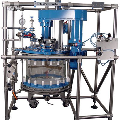 Filtre Nutsch 140 litre pour avec réglage de hauteur d’agitation pneumatique (ATEX)