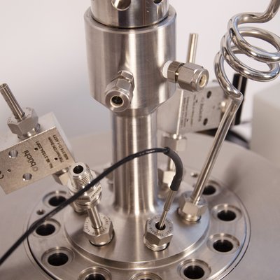 novoclave high pressure reactor – cooling in and outlet 