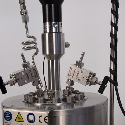 novoclave high pressure reactor – fittings and valves high pressure version 