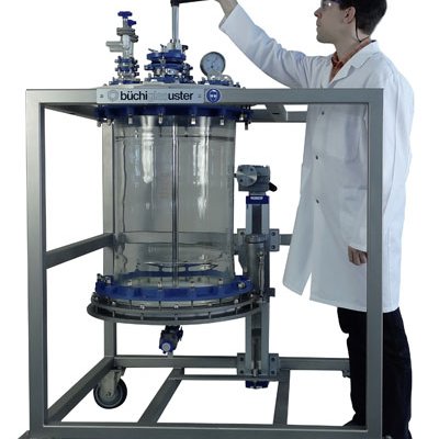 Filtre Nutsch 100 litre pour pilot plant et kilo lab 