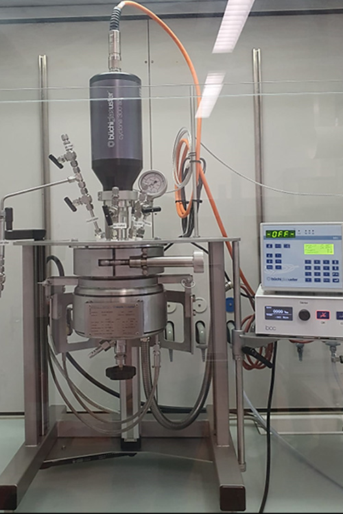 midiclave pressure reactor at Empa