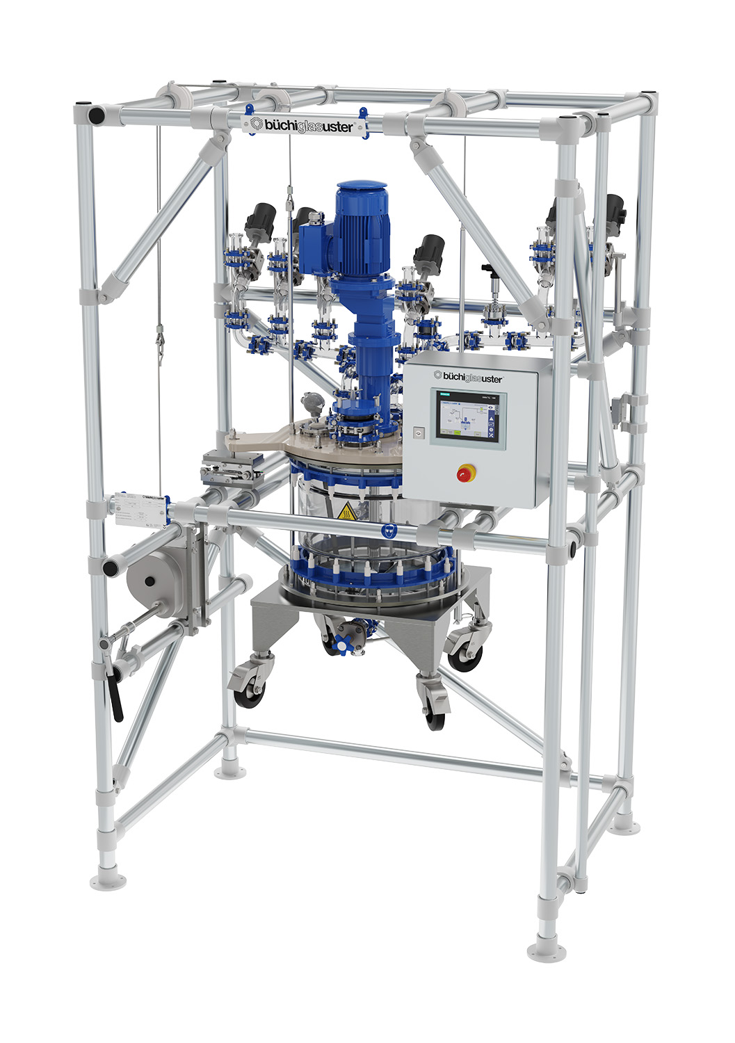 Fully automated peptide synthesizer