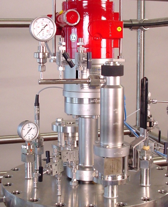 Moteur d’agitation avec accouplement magnétqiue, Moteur ATEX avec variateur de vitesse