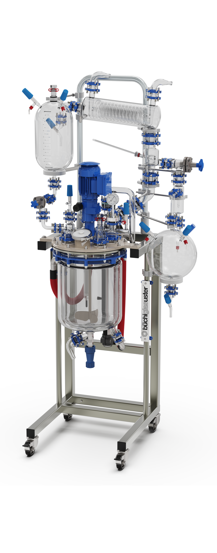 midiPilot® - Reacteur pilote avec réacteurs en verre interchangeables de 20 et 30 litres